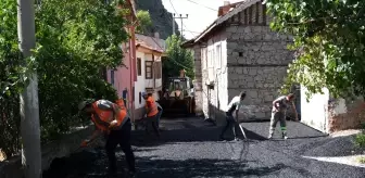 Güdül'de Asfalt Çalışmaları Devam Ediyor
