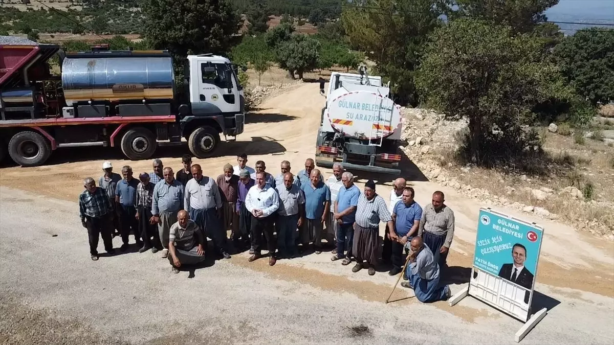 Gülnar'da Asfaltlama Çalışmaları Devam Ediyor