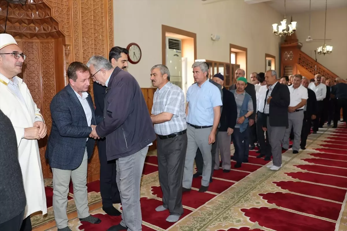 Mersin Gülnar'da Kurban Bayramı Bayramlaşması