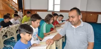Gümüşhacıköy'de Yaz Kur'an Kursları Başladı