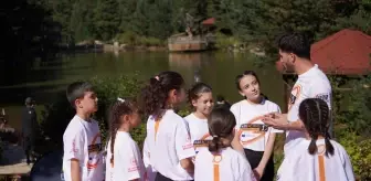 Limni Gölü'nde Cimnastik Etkinliği Düzenlendi