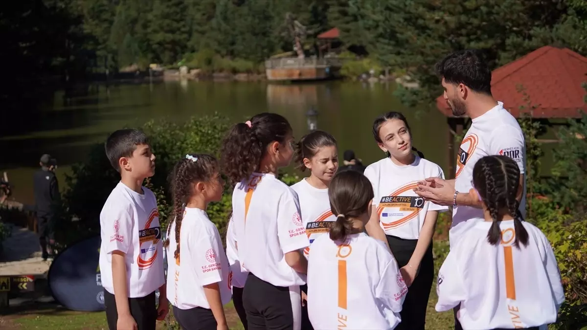 Limni Gölü'nde Cimnastik Etkinliği Düzenlendi