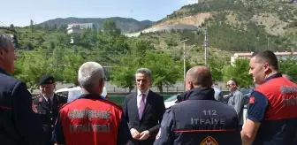 Gümüşhane Valisi Baruş'tan Bayram Ziyareti ve Sürücülere İkram