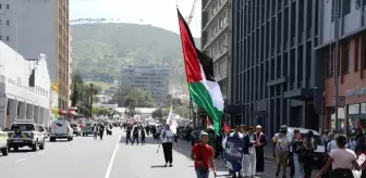 Cape Town'da Gazze Soykırımı Protestosu