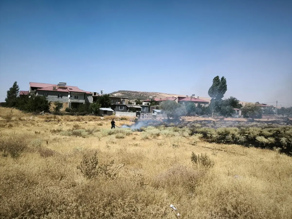 Güroymak'ta Yangın Kontrol Altına Alındı