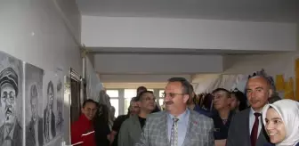 Hafik'te Hayat Boyu Öğrenme Haftası Etkinlikleri Kapsamında Sergi Açıldı