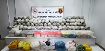 Hakkari Yüksekova'da Uyuşturucu Operasyonu: 70 Kilogram Sentetik ve 51 Kilogram Skunk Ele Geçirildi