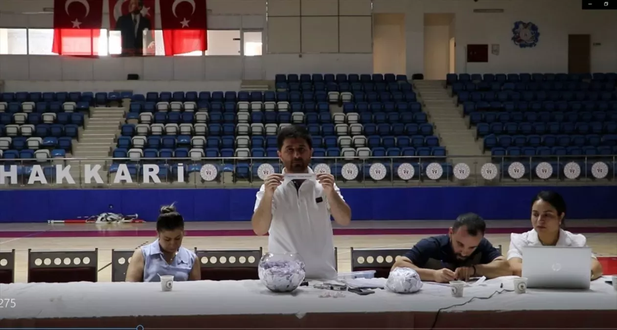 Hakkari'de İşgücü Uyum Programı Kura Çekimi Yapıldı