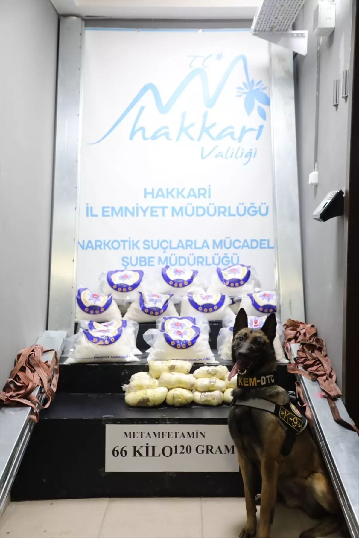 Hakkari'de Uyuşturucu Operasyonu: 66 Kilo Sentetik Madde Ele Geçirildi