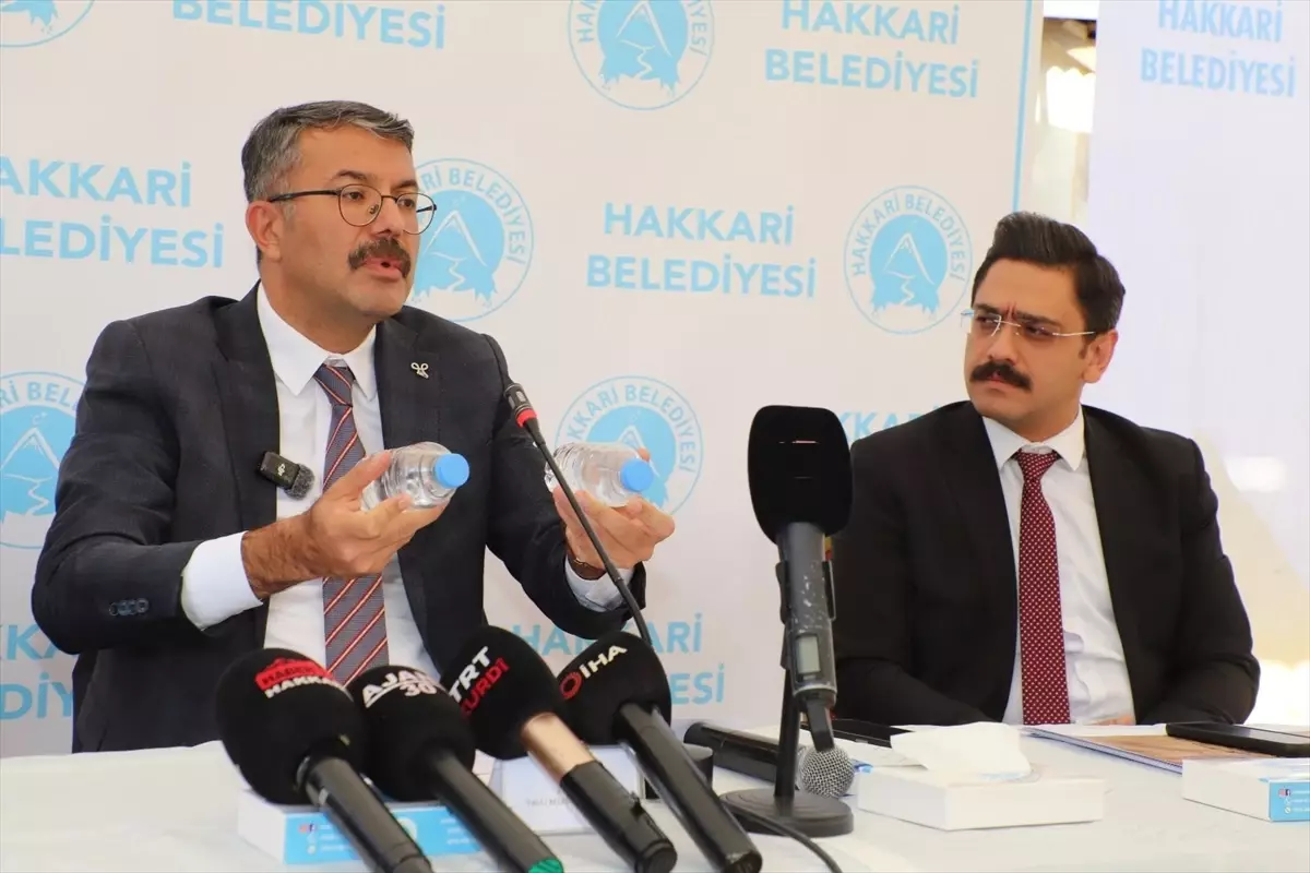 Hakkari&apos;de Su Sorunu İçin Çalışmalar Sürüyor