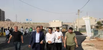 Haliliye Belediye Başkanı Canpolat, Ahmet Yesevi Mahallesi'nde Çalışmaları İnceledi