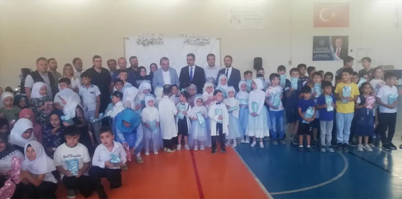 Hanönü'nde Yaz Kur'an Kursu Kapanış Programı Düzenlendi