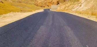 Hasankeyf'te Şaab Vadisi Yolu Asfalt Çalışmaları Tamamlandı
