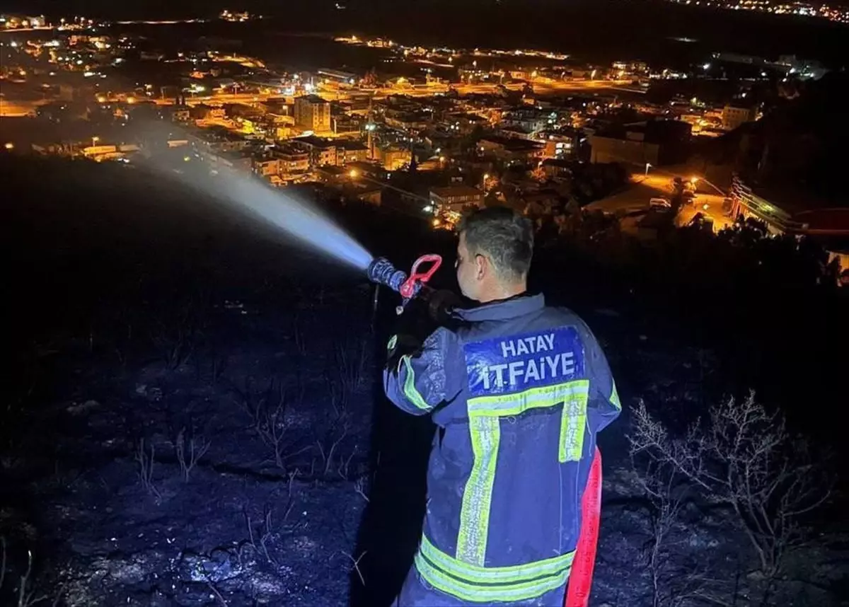 Hatay'da Orman Yangını Kontrol Altına Alındı