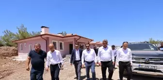 Hatay'da Deprem Sonrası 74 Kırsal Afet Konutunun İnşası Devam Ediyor