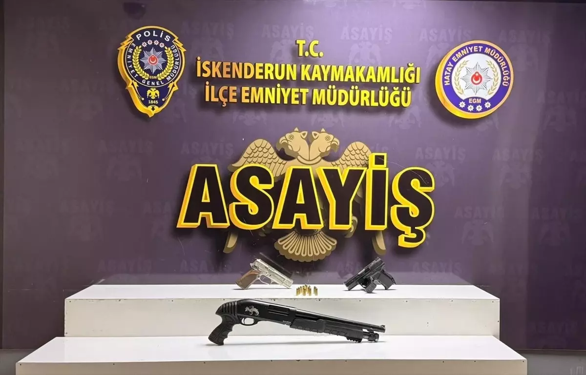 İskenderun'da Silahlı Kavga: 1 Ölü, 5 Tutuklama