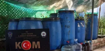 Hatay'da 1250 Litre Sahte İçki Ele Geçirildi