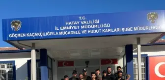 Hatay'da Yasa Dışı Göçmen Yakalandı, 3 Zanlı Tutuklandı