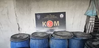 Hatay'da 2.450 Litre Sahte İçecek Ele Geçirildi