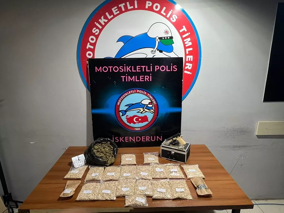 İskenderun'da Uyuşturucu Operasyonu: 33 Bin 433 Hap Ele Geçirildi