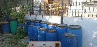 Hatay'da Sahte İçki Operasyonu: 5 Bin Litre Ele Geçirildi