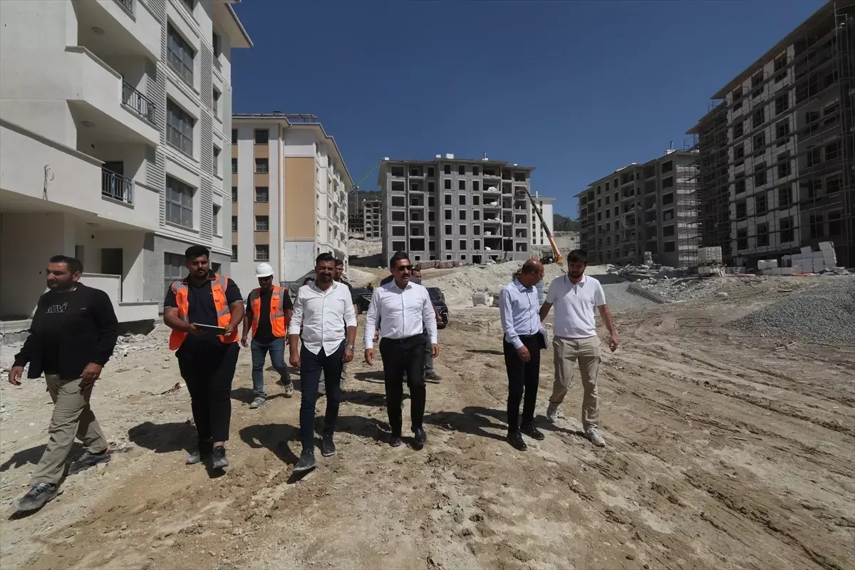 Antakya'da Deprem Sonrası 1265 Afet Konutu İnşaatı Devam Ediyor