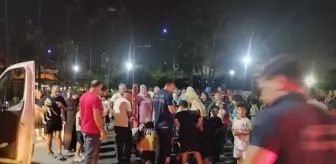 İskenderun'da Oyun Aletine Ayağı Sıkışan Çocuk Kurtarıldı