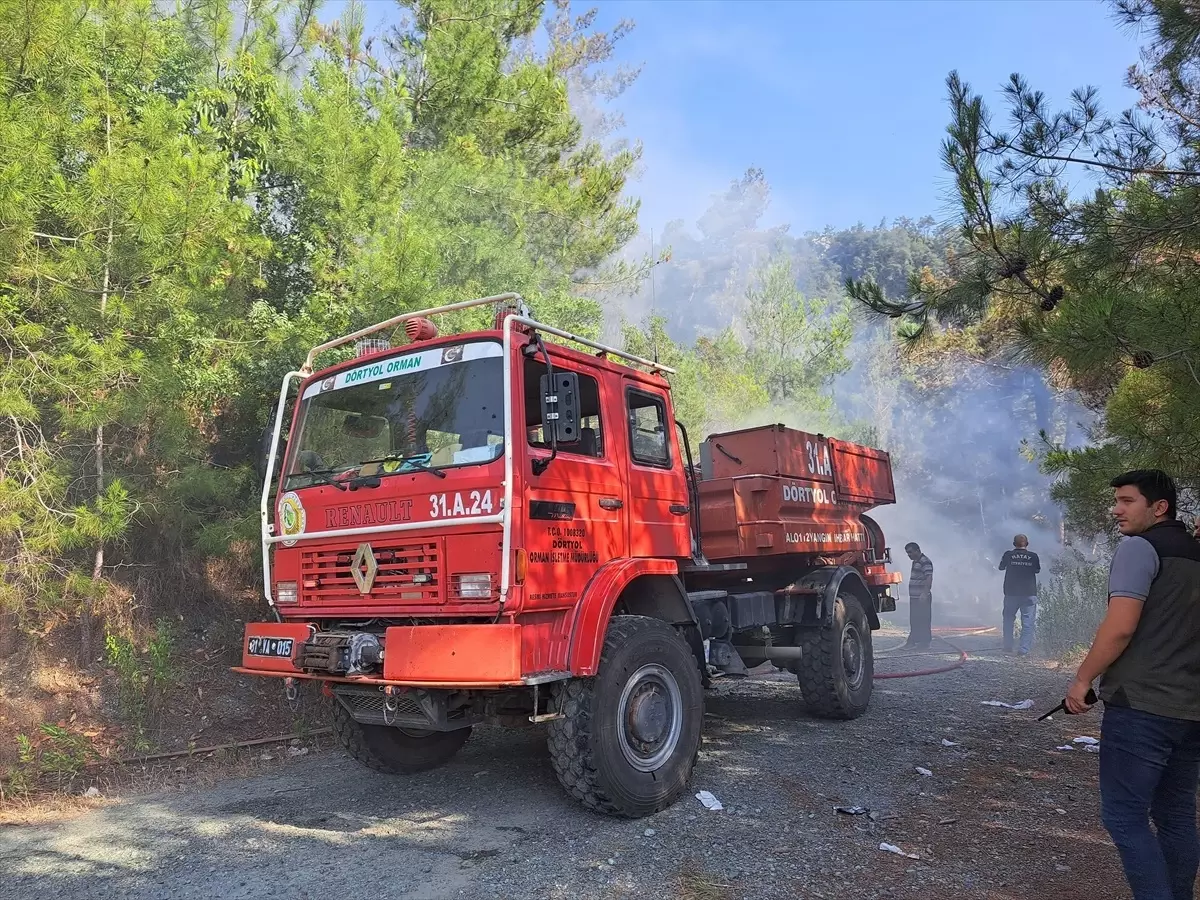 Dörtyol'da Orman Yangını Kontrol Altına Alındı