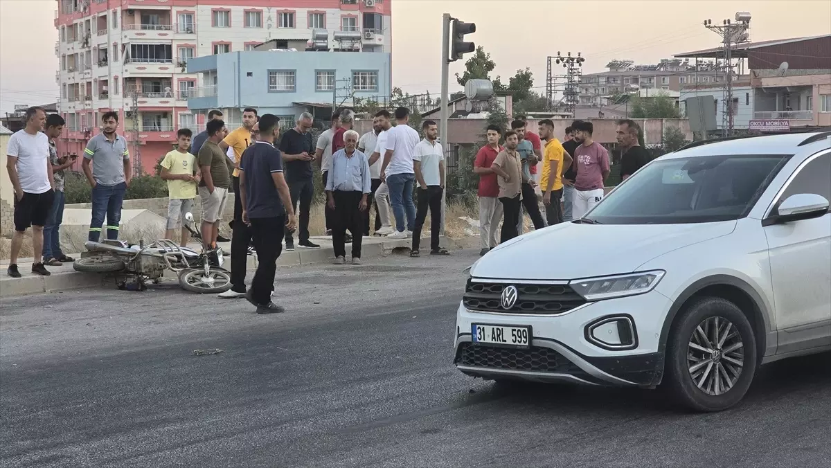 Hatay'da Motosiklet Kazasında Sürücü Hayatını Kaybetti