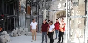 Şeyh Ali Camisi'nin Restorasyon Çalışmaları Devam Ediyor