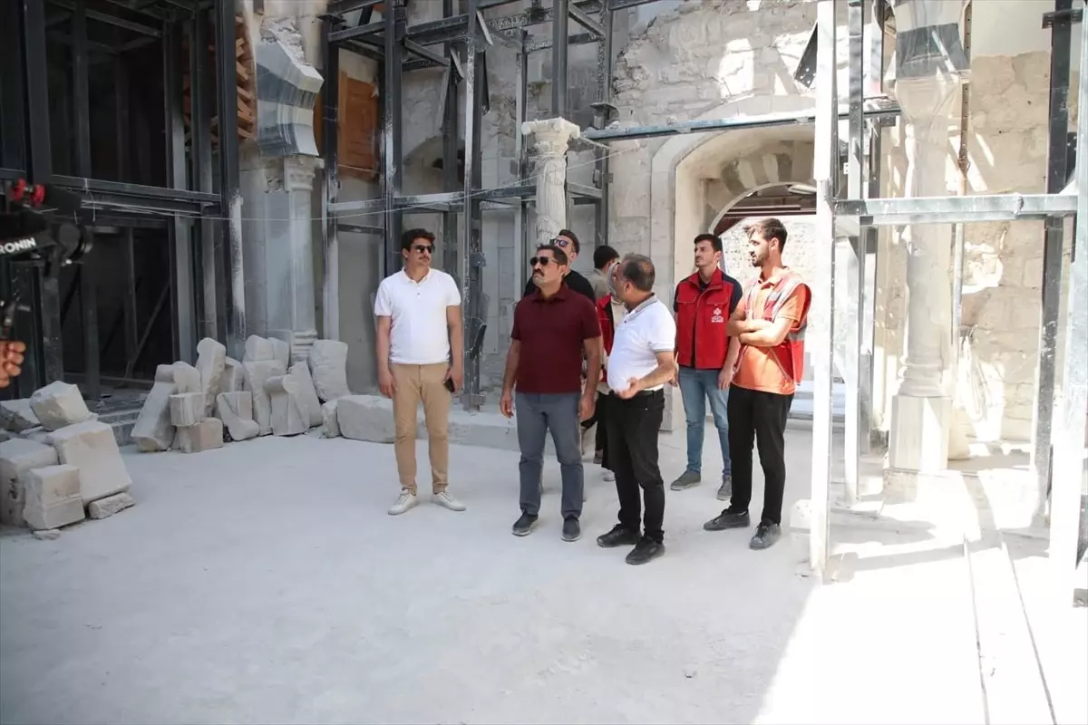 Şeyh Ali Camisi'nin Restorasyon Çalışmaları Devam Ediyor