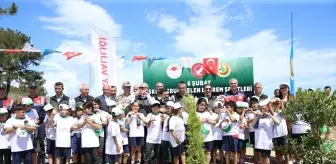 Hatay'da depremlerde hayatını kaybedenlerin anısına fidan dikildi