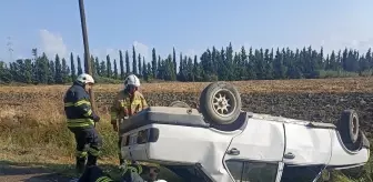 Hatay'da Otomobilin Devrilmesi Sonucu 2 Yaralı