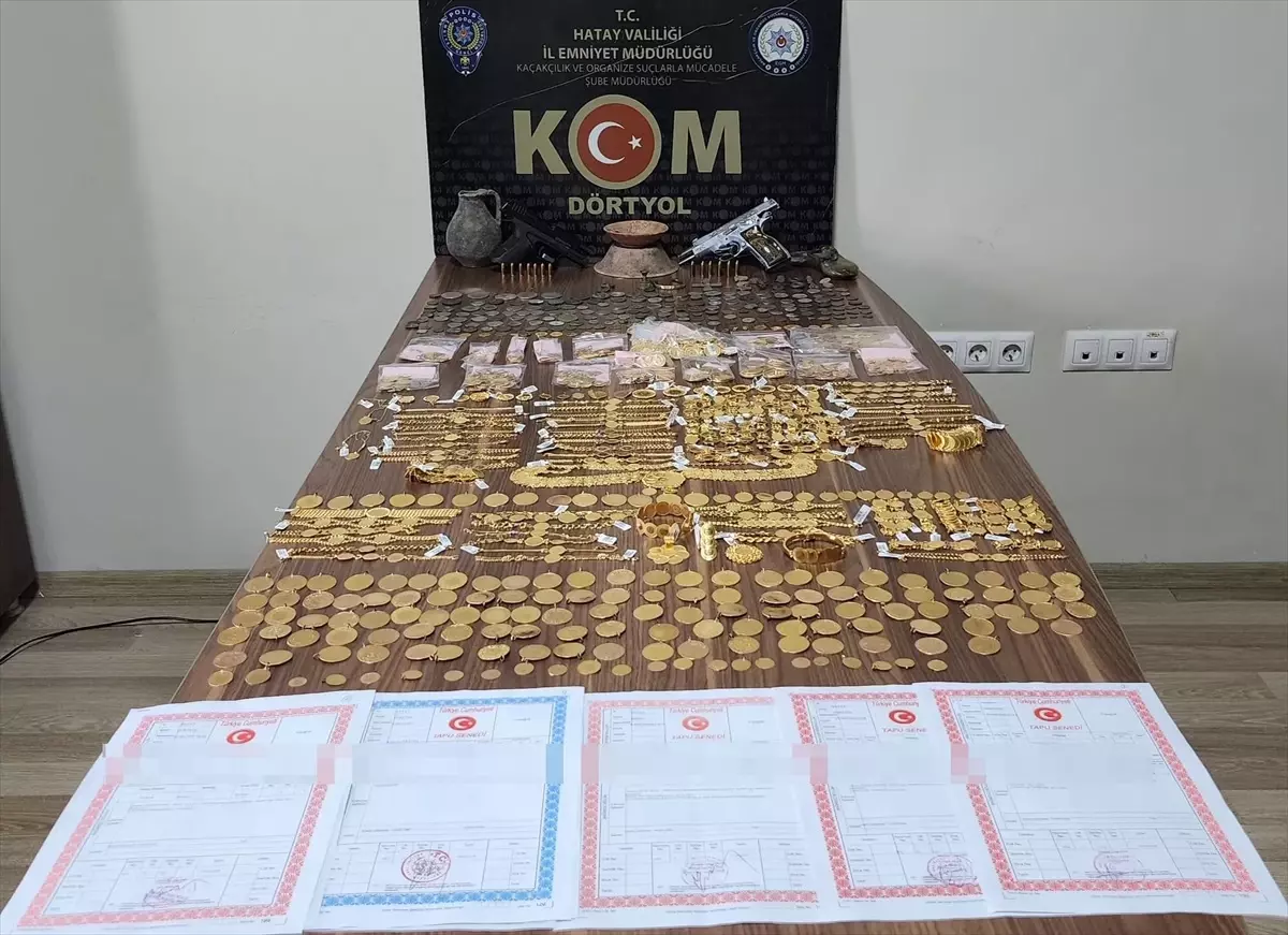 Hatay'da Düşük Ayarlı Altın Satışı Yapan 5 Kuyumcu Gözaltına Alındı
