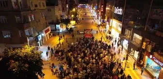 Dörtyol'da Filistin'e Destek Yürüyüşü Düzenlendi