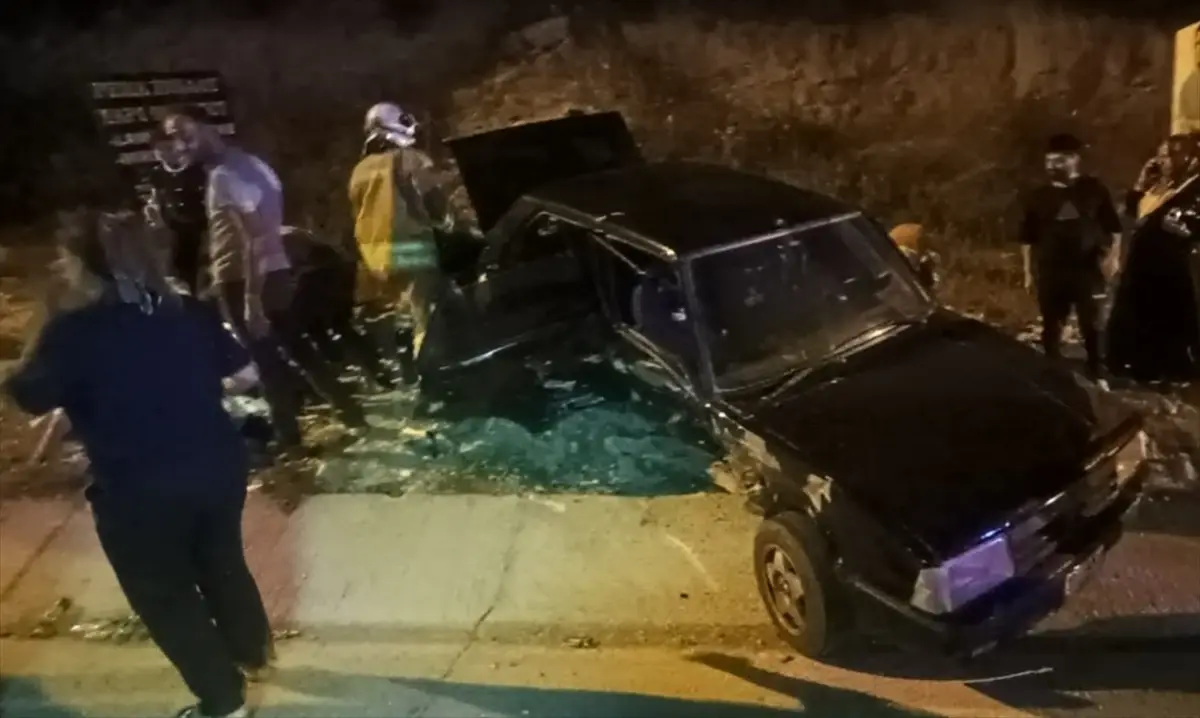 Yayladağı'nda Trafik Kazası: 6 Yaralı