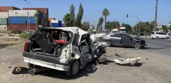 İskenderun'da Otomobil Kazası: 2 Yaralı