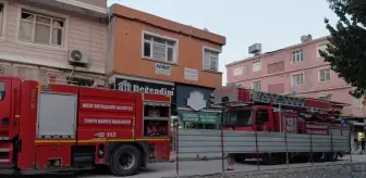 Hatay Samandağ'da İş Yerinde Yangın Çıktı