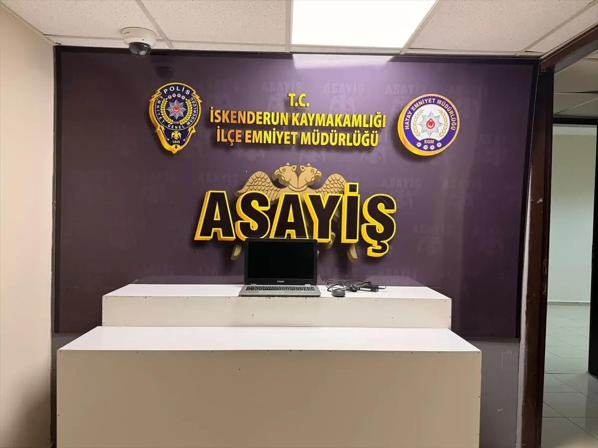 Hatay'da Konteynerden Dizüstü Bilgisayar Çalan İki Zanlı Tutuklandı