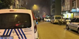 İskenderun'da Motosiklet Tamircisinde Yangın