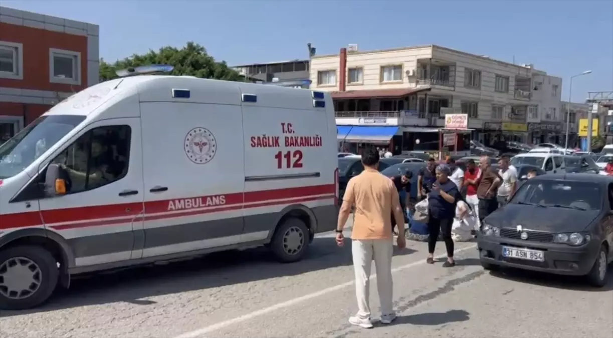 Hatay'da Yaya Kazası: Bir Kadın Hastaneye Kaldırıldı