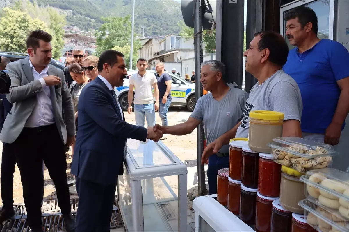 Hatay'daki Tarihi Uzun Çarşı Restorasyon Çalışmaları Devam Ediyor