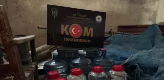 Hatay'da Kaçak İçki ve Sigara Operasyonu: 4 Gözaltı