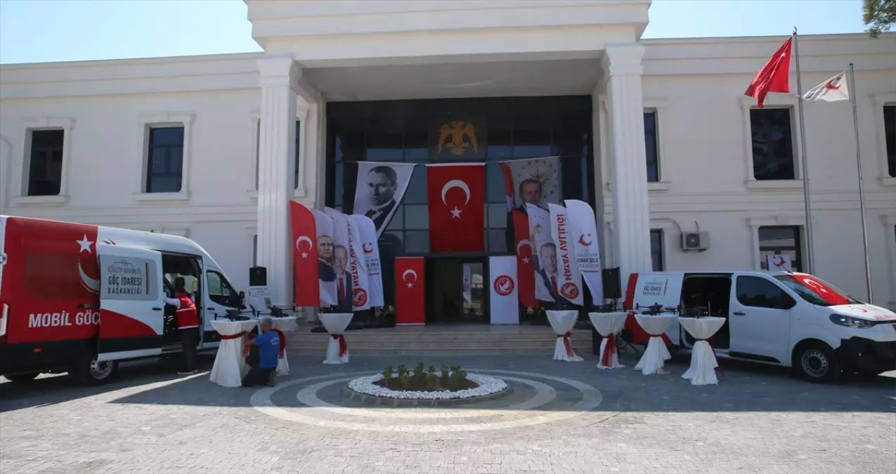 Hatay'da Dron ve Mobil Göç Araçları Hizmete Alındı