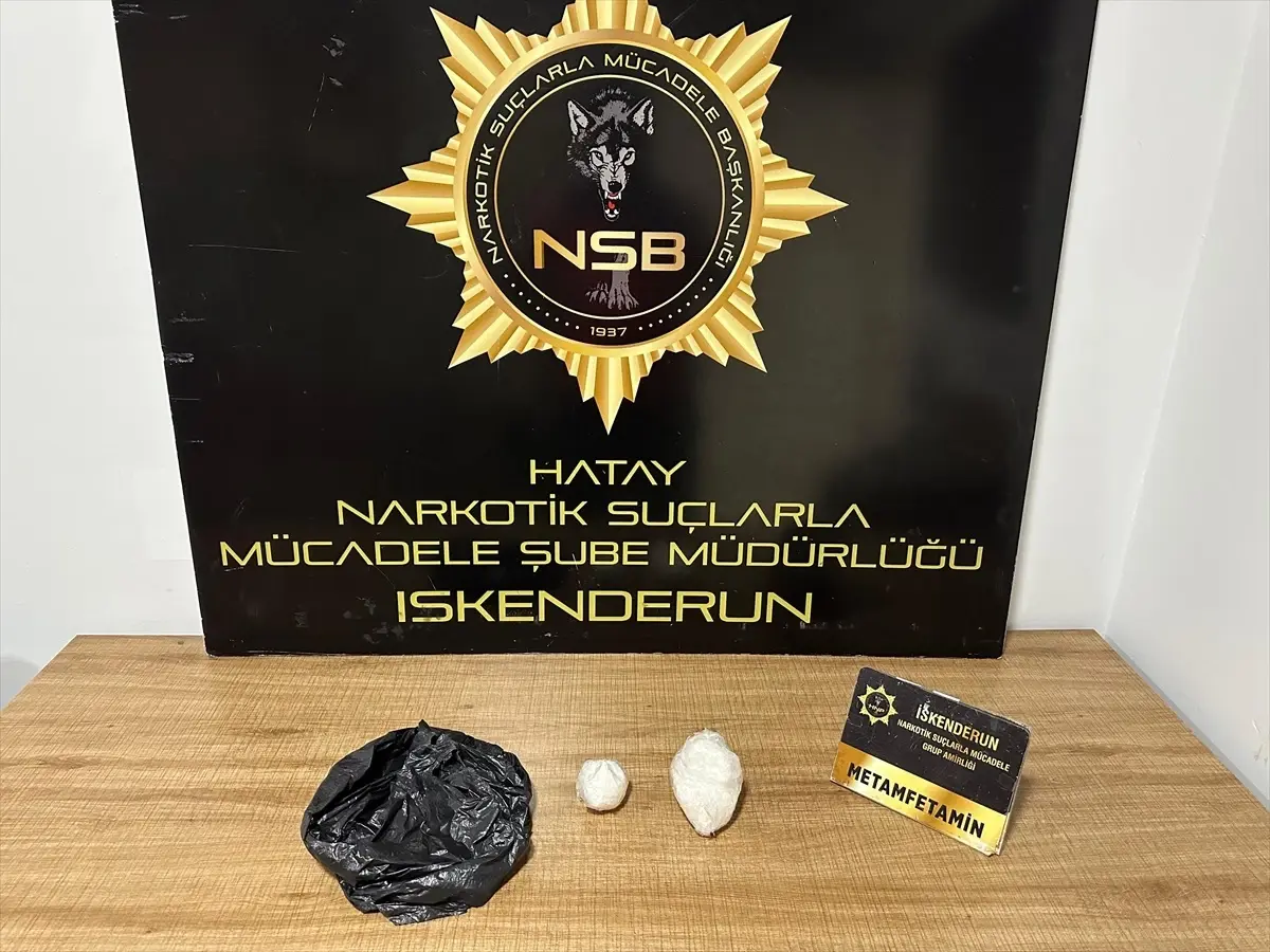 İskenderun'da Uyuşturucu Operasyonu: 266 Gram Sentetik Uyuşturucu Ele Geçirildi