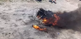 Samandağ'da Türbenin Elektrik Kablolarını Çalan İki Zanlı Tutuklandı