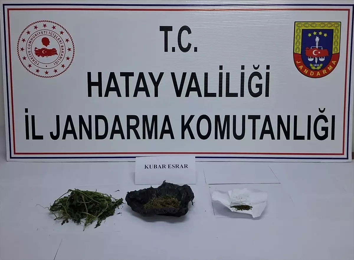 Hatay'da Uyuşturucu Operasyonu: 1 Gözaltı