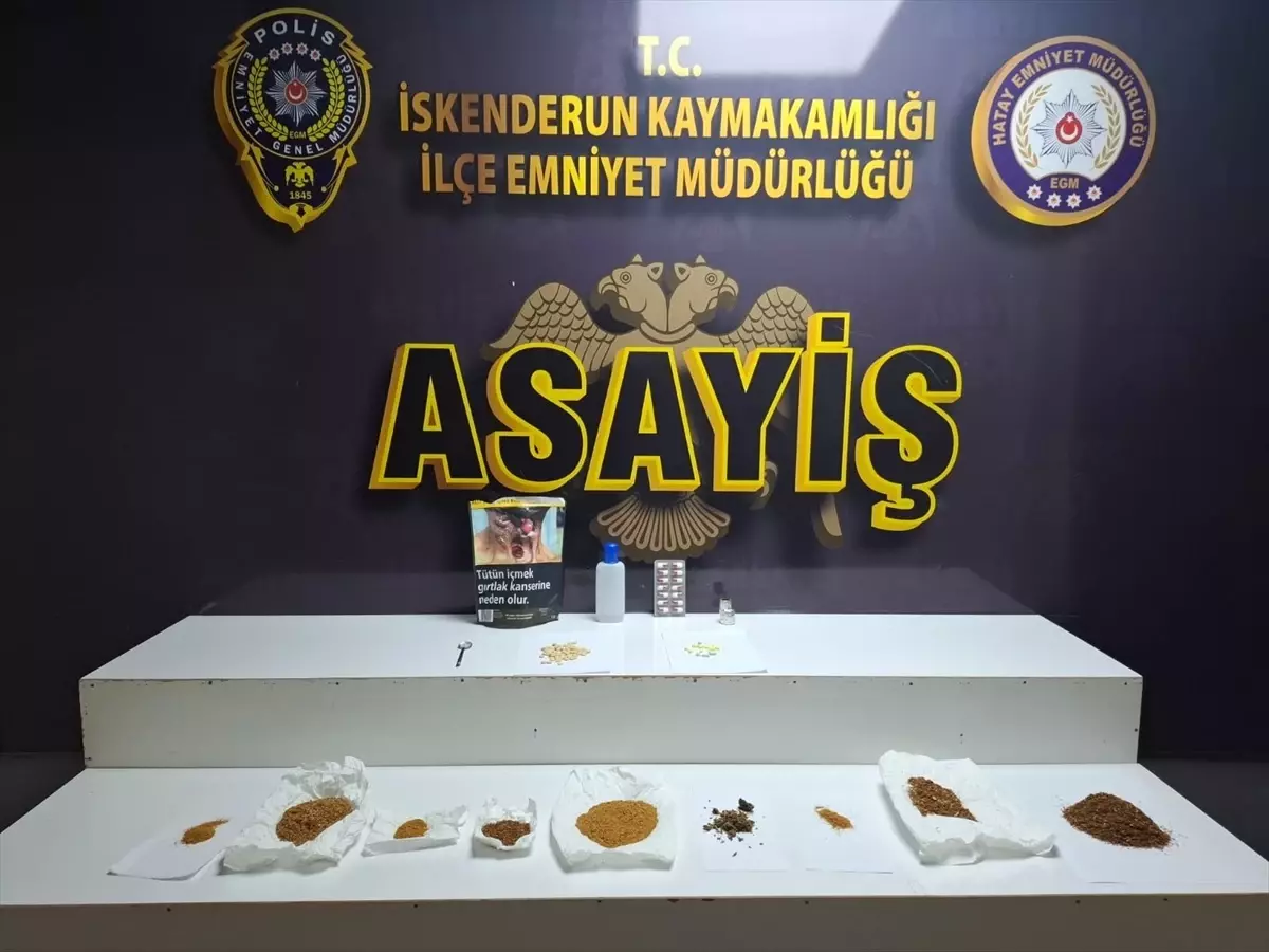 Hatay'da Uyuşturucu Operasyonu: 7 Şüpheli Gözaltında