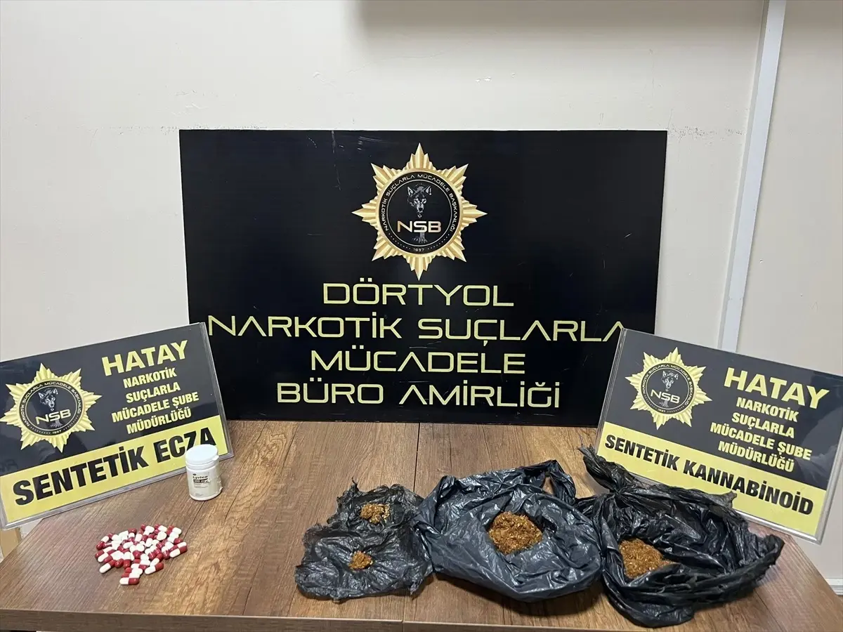 Dörtyol'da Uyuşturucu Operasyonu: 2 Şüpheli Tutuklandı
