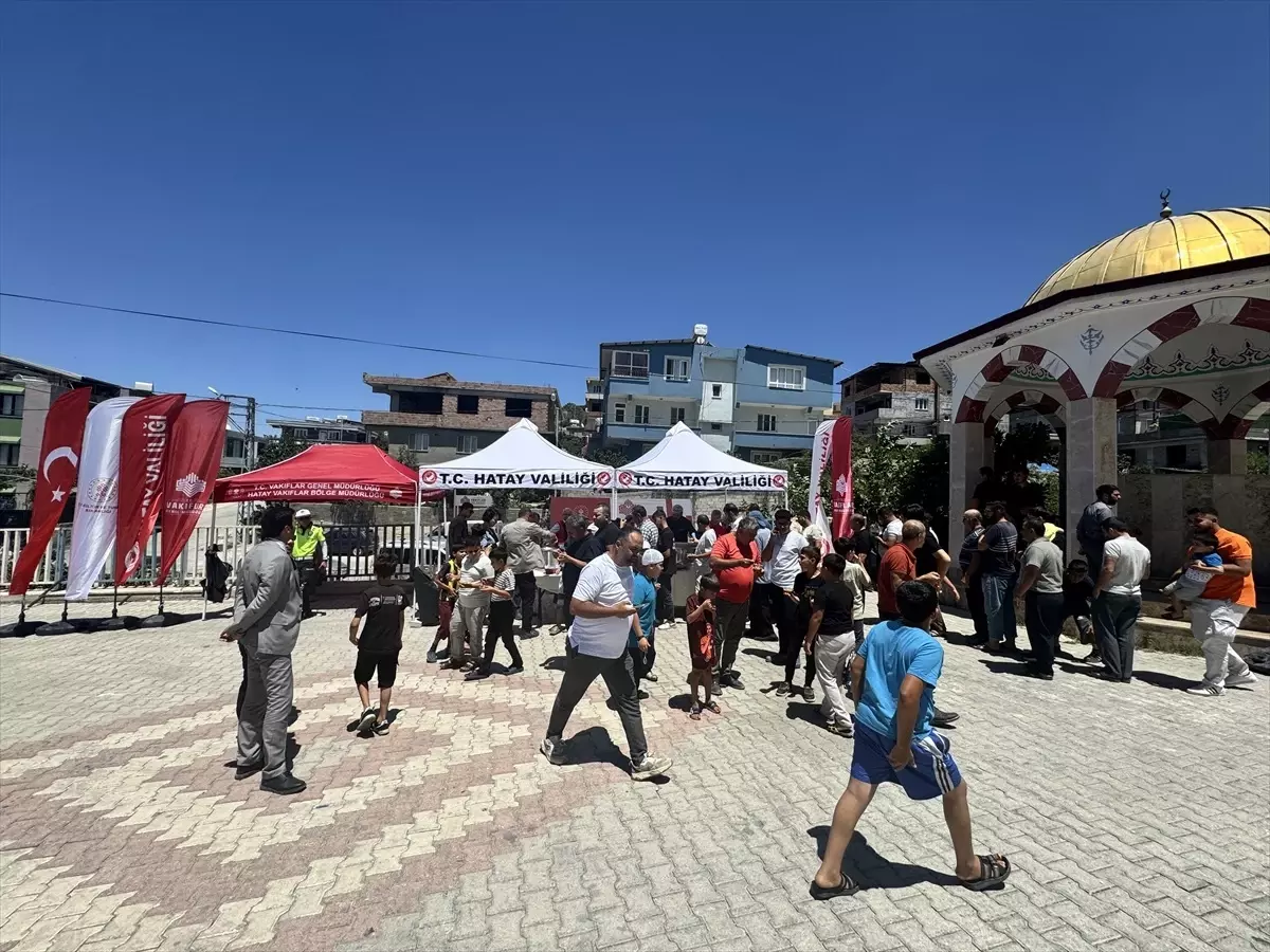 Hatay'da Aşure İkramı ile Birlik ve Beraberlik Vurgusu